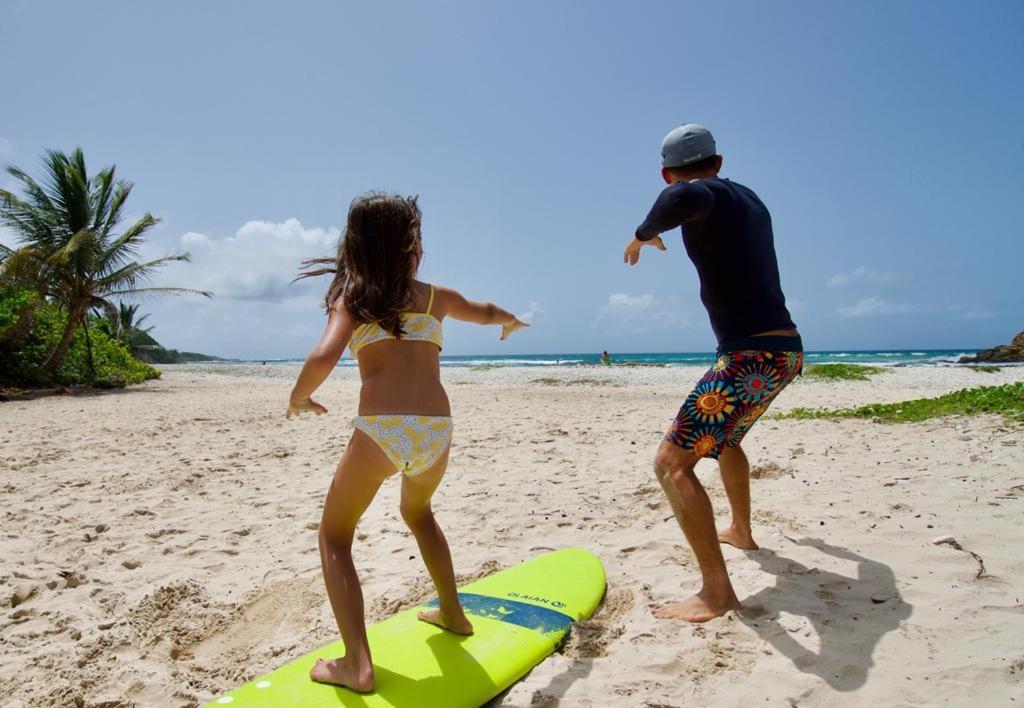 Surf Camp Kokoplaj, A 150M De La Plage Et Du Spot De Surf Sainte-Anne  Eksteriør billede